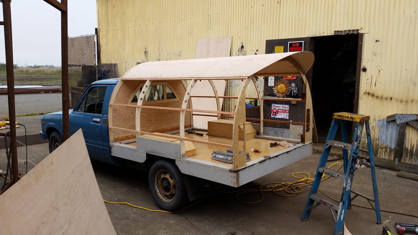Beautifully Handcrafted Wooden Camper The Shelter Blog