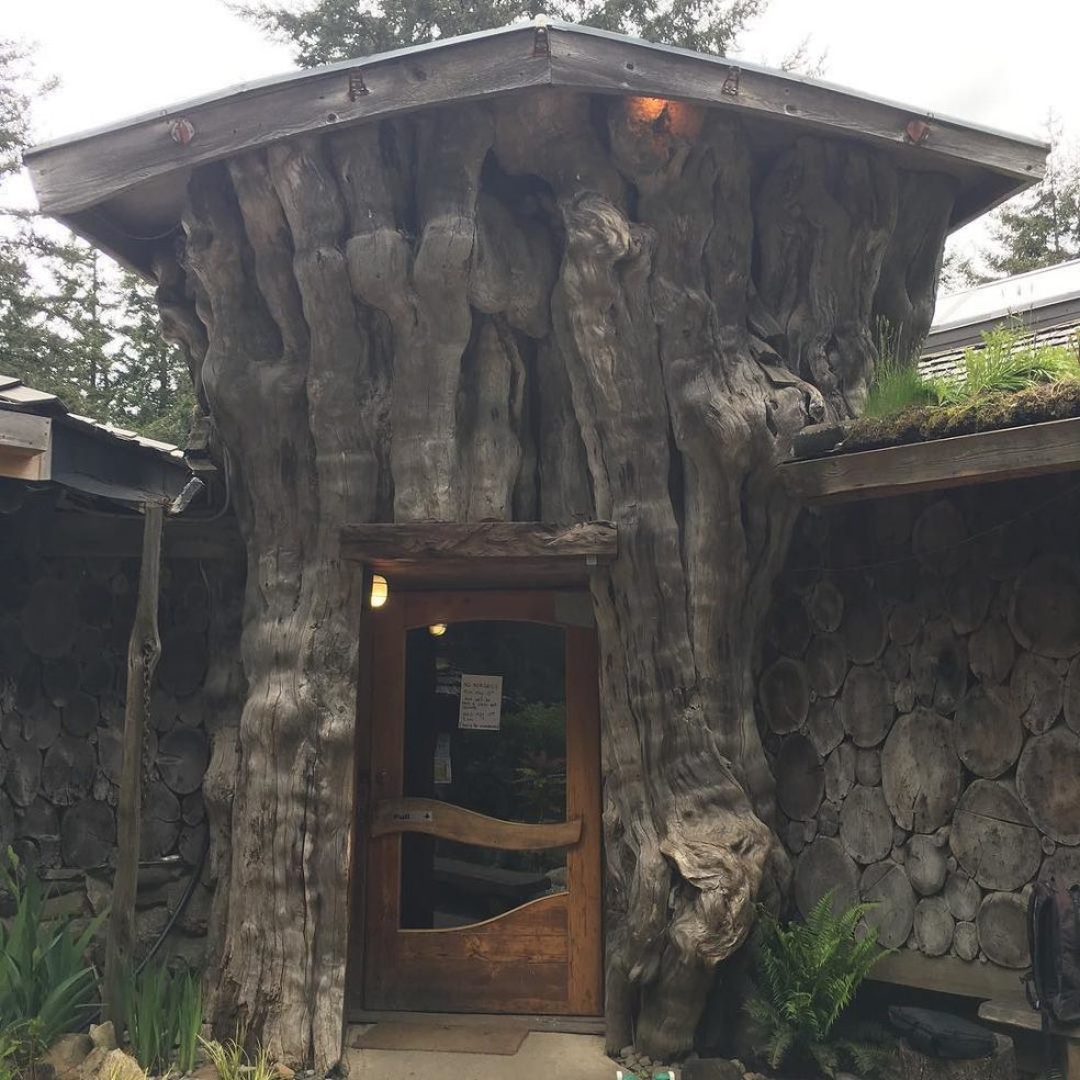Entrance to the Hornby Island Community Center The Shelter Blog